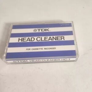TDK Tape Cassette Head Cleaner HC-1 For Cassette Tape Recorders